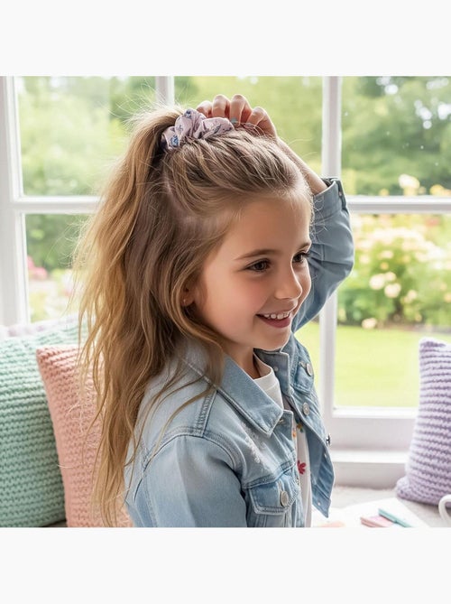 Horquillas para el cabello infantil Stitch: 4 horquillas + 1 coletero - Kiabi