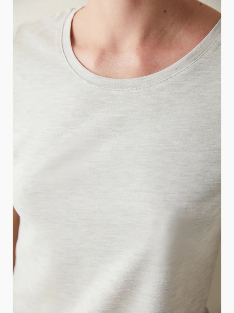 Hot tech basic camiseta penti Gris claro - Kiabi