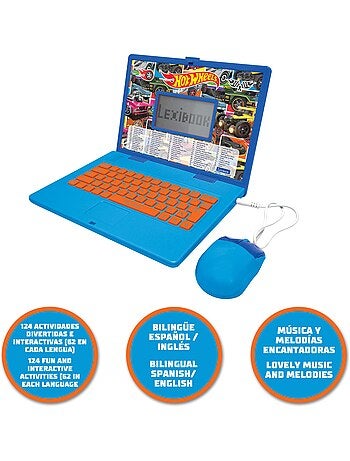 Hot Wheels puertoátil educativo bilingüe con 124 actividades (EN/ES)