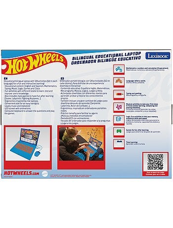 Hot Wheels puertoátil educativo bilingüe con 124 actividades (EN/ES)