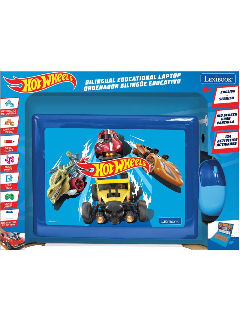 Hot Wheels puertoátil educativo bilingüe con 124 actividades (EN/ES) Azul - Kiabi