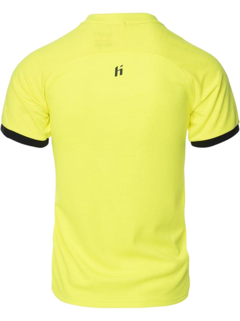 Huari - Camiseta Rosario Diseño Logotipo para Hombre Amarillo - Kiabi