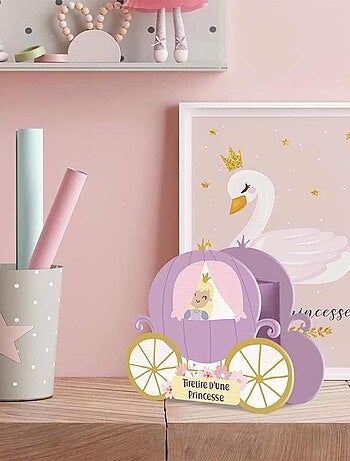Hucha – carroza de princesa infantil de madera