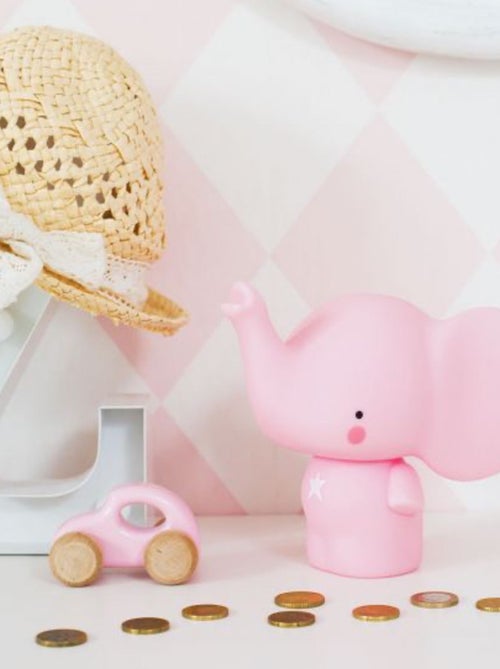 Hucha infantil, elefante rosa | A Little Lovely Company - Kiabi