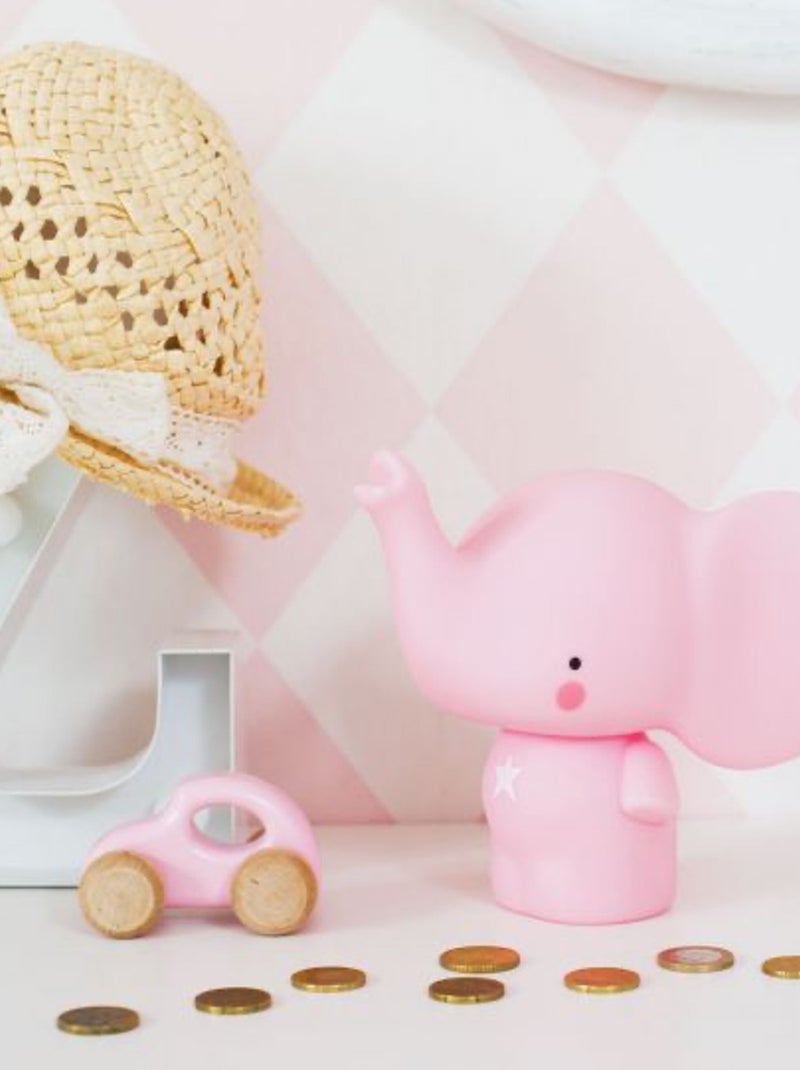 Hucha infantil, elefante rosa | A Little Lovely Company Rosa - Kiabi