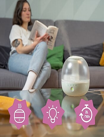 Humidificador con luz nocturna Bubble