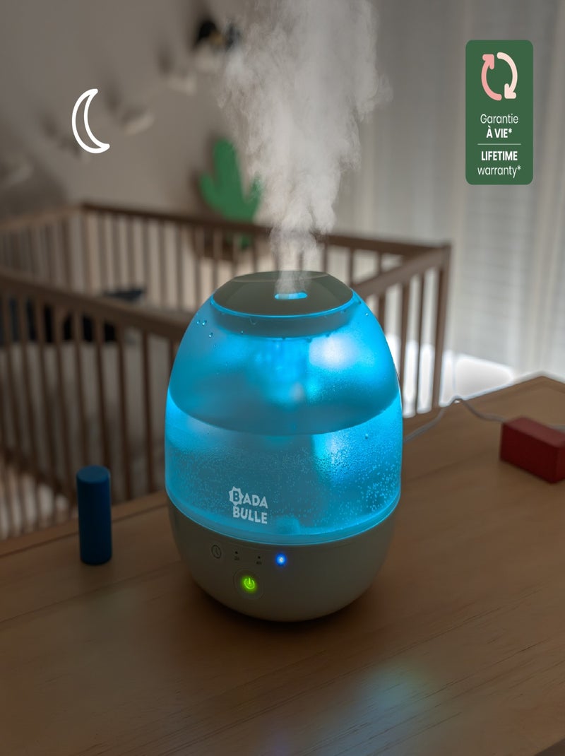 Humidificador con luz nocturna Bubble Verde claro - Kiabi