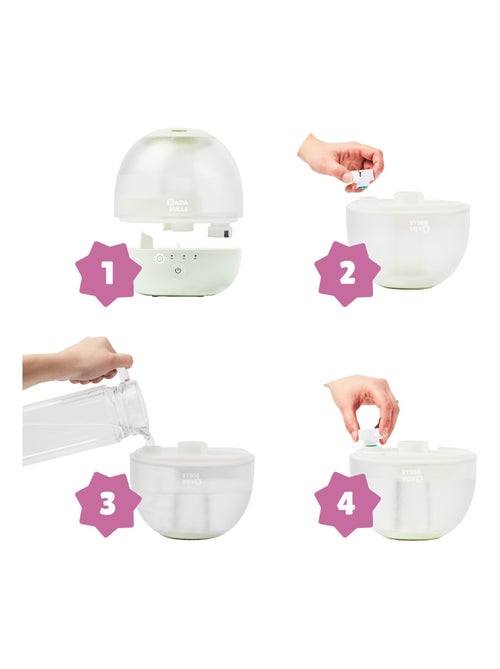 Humidificador con luz nocturna Bubble - Kiabi