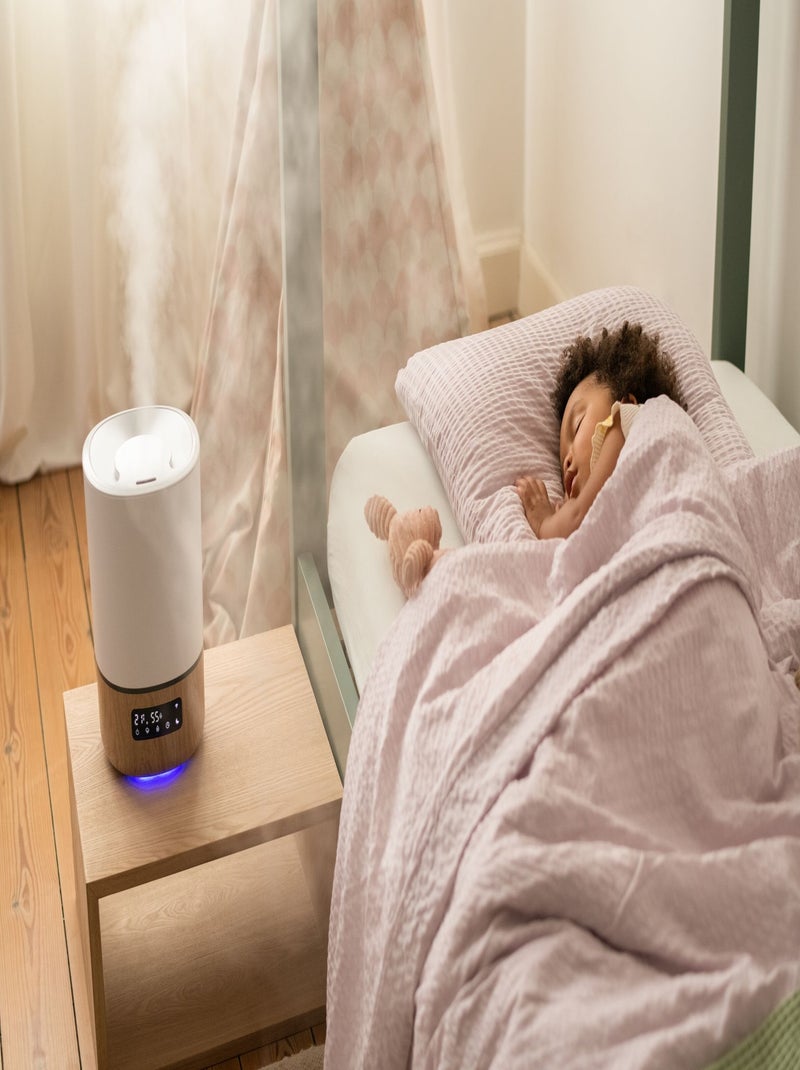 Humidificador de aire conectado Breath, difusor de aceites esenciales Blanco - Kiabi