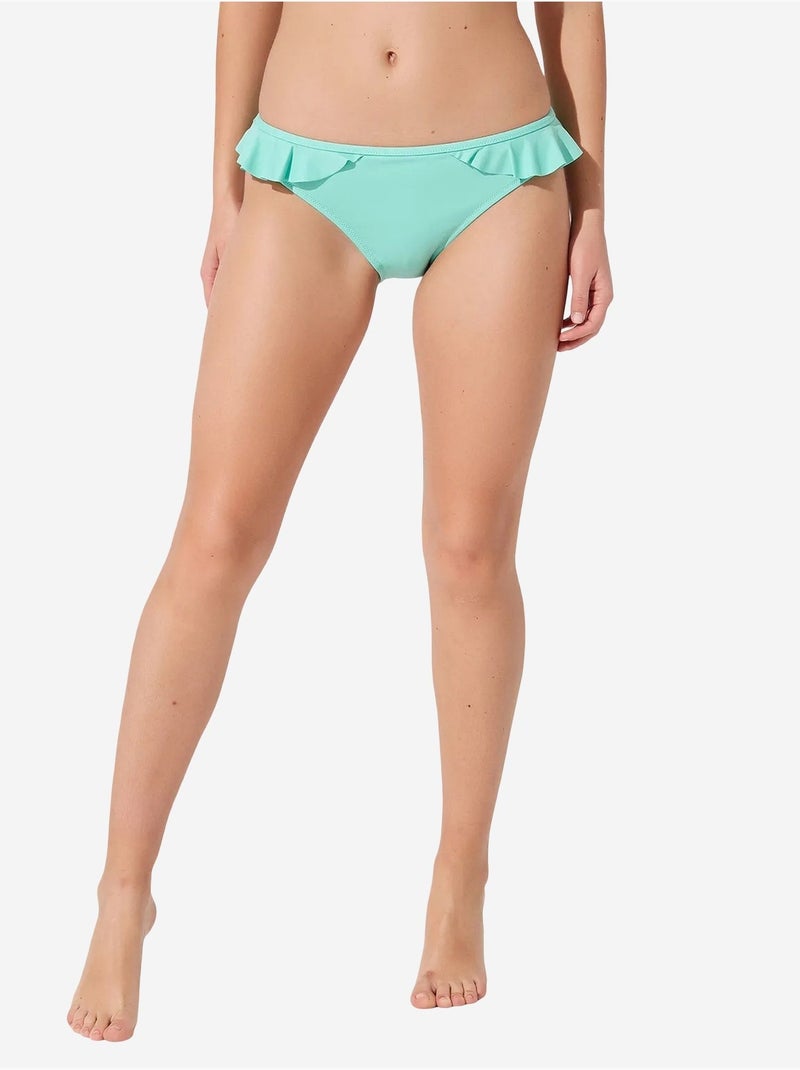 I mila braguita de bikini slip con aberturas laterales penti Verde menta - Kiabi