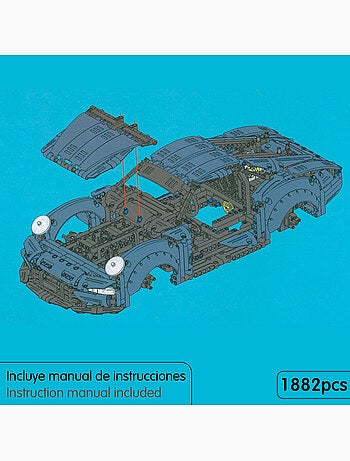 Im.master juego de construcción coche deportivo 1/10 - 1882 pzas.