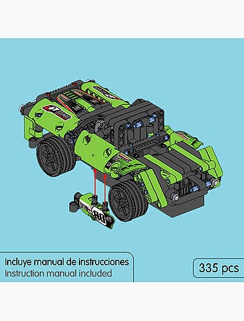 Im.master juego de construcción coche teledirigido sport 2 en 1 - 335 pzas.