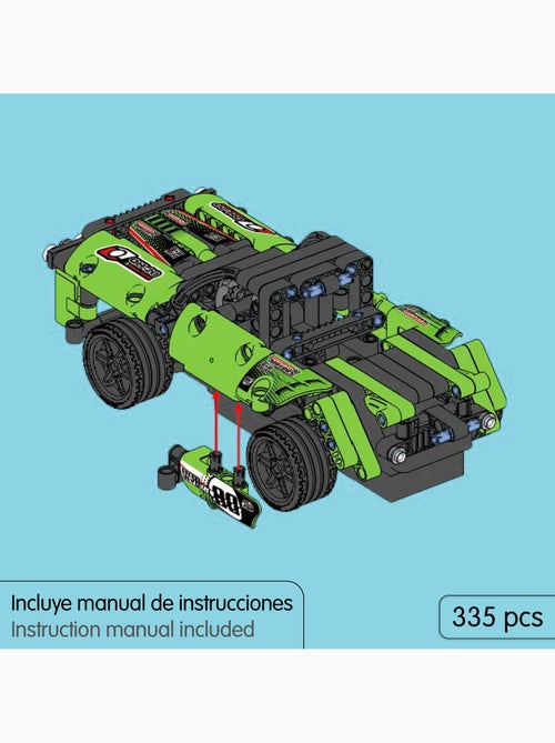 Im.master juego de construcción coche teledirigido sport 2 en 1 - 335 pzas. - Kiabi