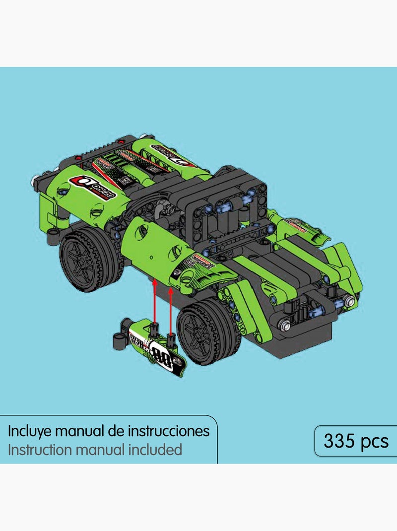 Im.master juego de construcción coche teledirigido sport 2 en 1 - 335 pzas. N/D - Kiabi