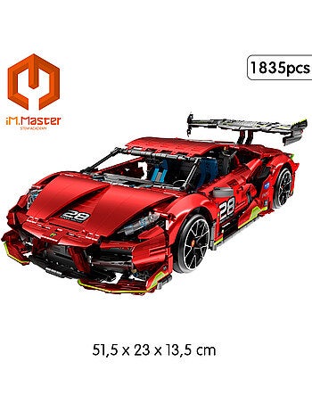 Im.master juego de construcción coche teledirigido superdeportivo 1/10 - 1835 pzas.