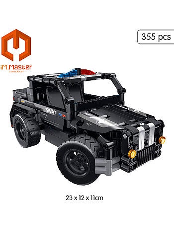 Im.master juego de construcción coche teledirigido swat 2 en 1 - 355 pzas.