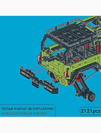 Im.master juego de construcción coche teledirigido todoterreno 1/6 - 2121 pzas.