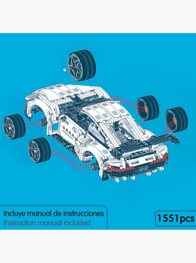 Im.master juego de construcción coche transformable 1/10 - 1551 pzas. N/D - Kiabi
