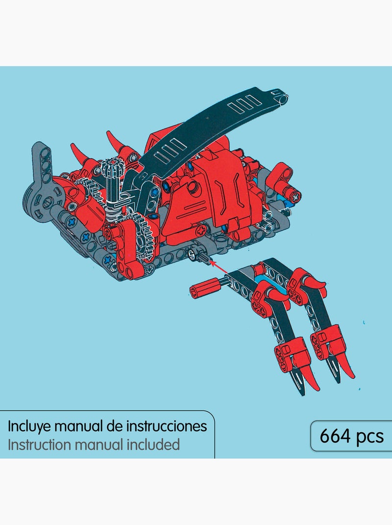 Im.master juego de construcción escorpión lanzamisiles - 664 pzas. N/D - Kiabi