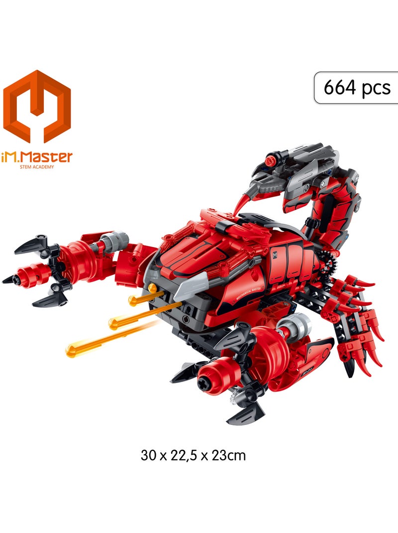 Im.master juego de construcción escorpión lanzamisiles - 664 pzas. N/D - Kiabi