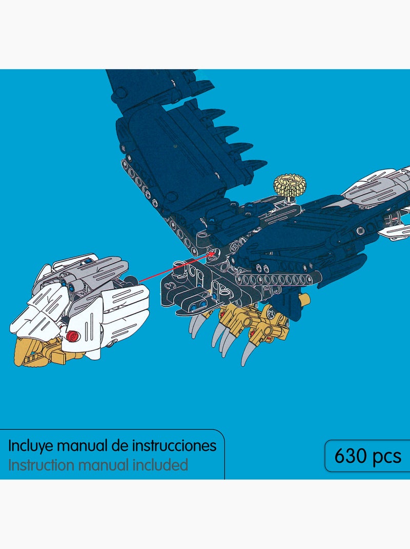 Im.master juego de construcción halcón lanzamisiles - 630 pzas. N/D - Kiabi