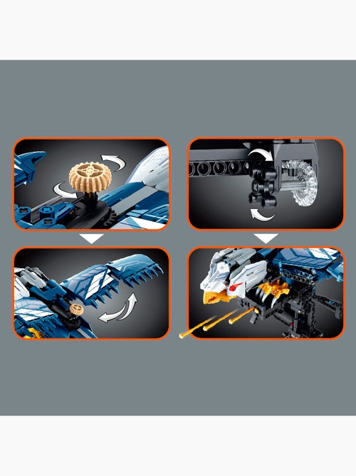 Im.master juego de construcción halcón lanzamisiles - 630 pzas. - Kiabi