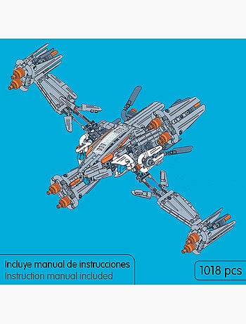 Im.master juego de construcción nave espacial - 1018 pzas.
