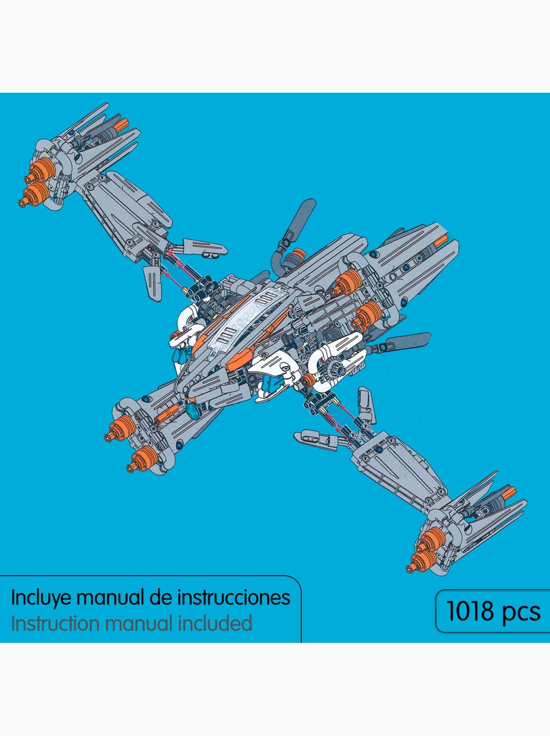 Im.master juego de construcción nave espacial - 1018 pzas. N/D - Kiabi