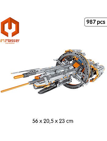 Im.master juego de construcción nave espacial sirius star - 987 pzas.