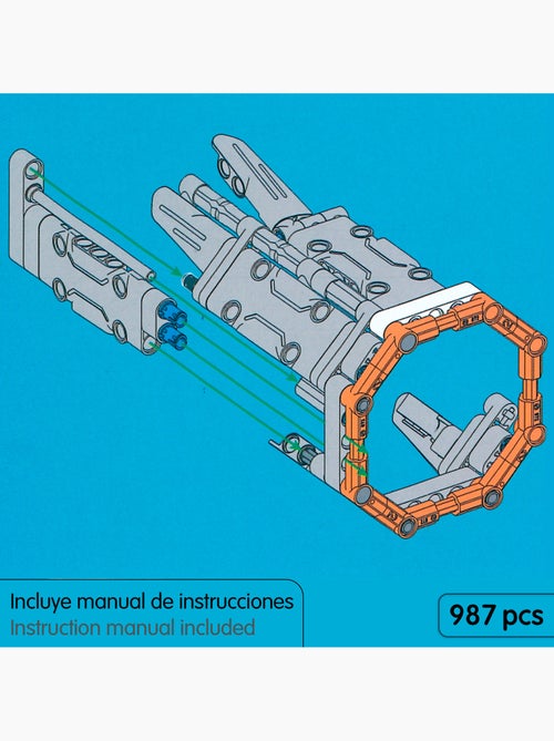 Im.master juego de construcción nave espacial sirius star - 987 pzas. - Kiabi