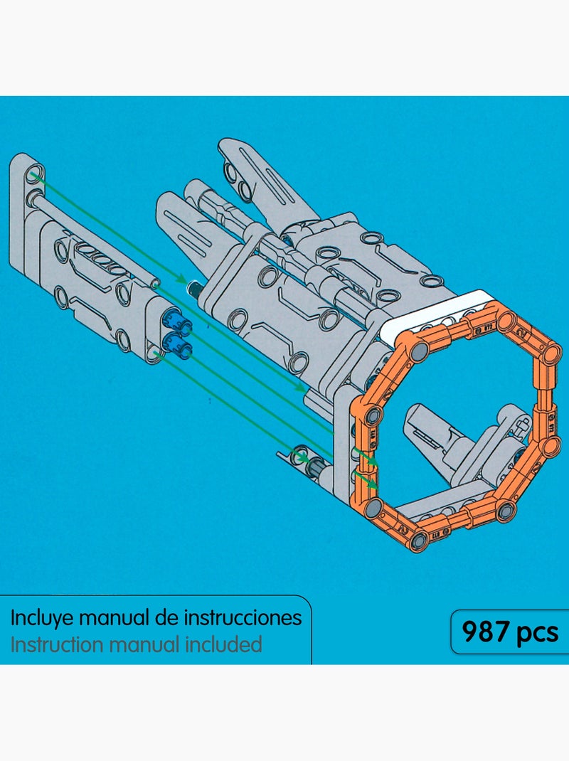 Im.master juego de construcción nave espacial sirius star - 987 pzas. N/D - Kiabi