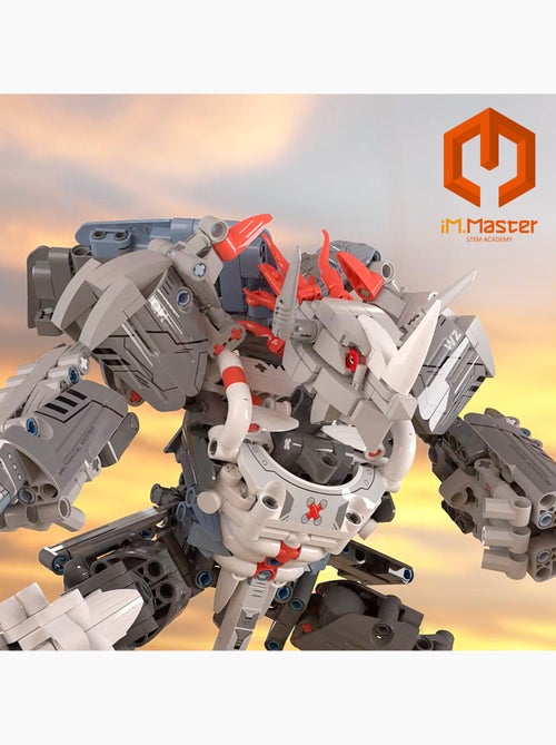 Im.master juego de construcción robot rinoceronte - 965 pzas. - Kiabi