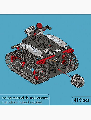 Im.master juego de construcción robot teledirigido 3 en 1 - 419 pzas.