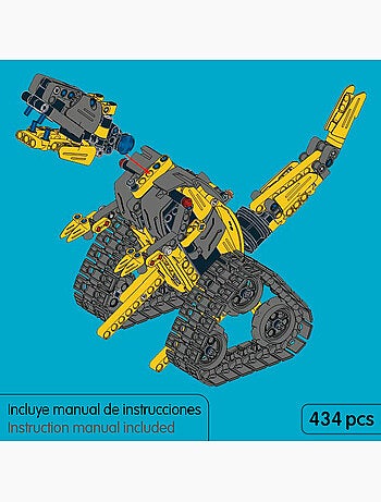 Im.master juego de construcción robot teledirigido 3 en 1 - 434 pzas.