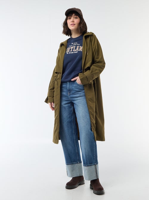 Impermeable con capucha - Kiabi