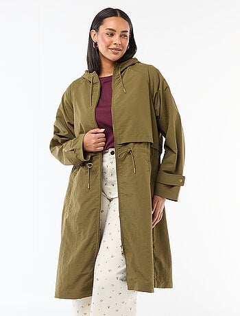 Impermeable con capucha