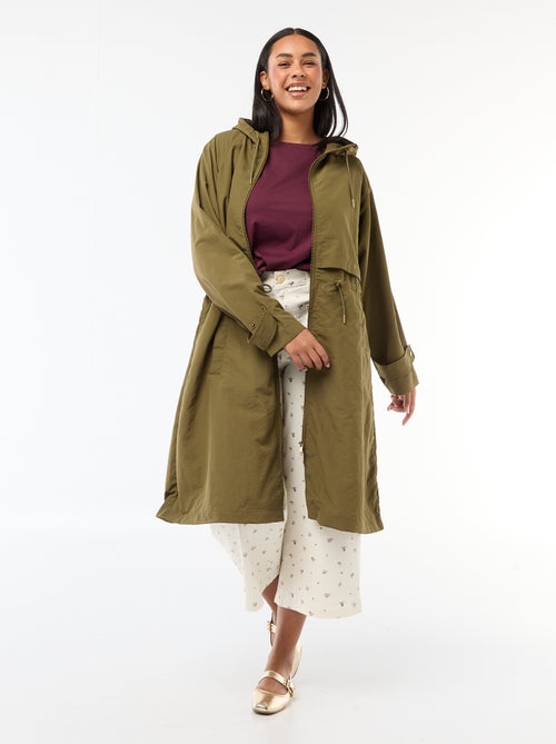 Impermeable con capucha - Kiabi