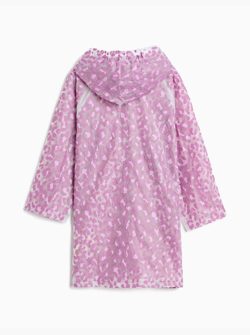 Impermeable con estampado animal, mo fashion Rosa - Kiabi