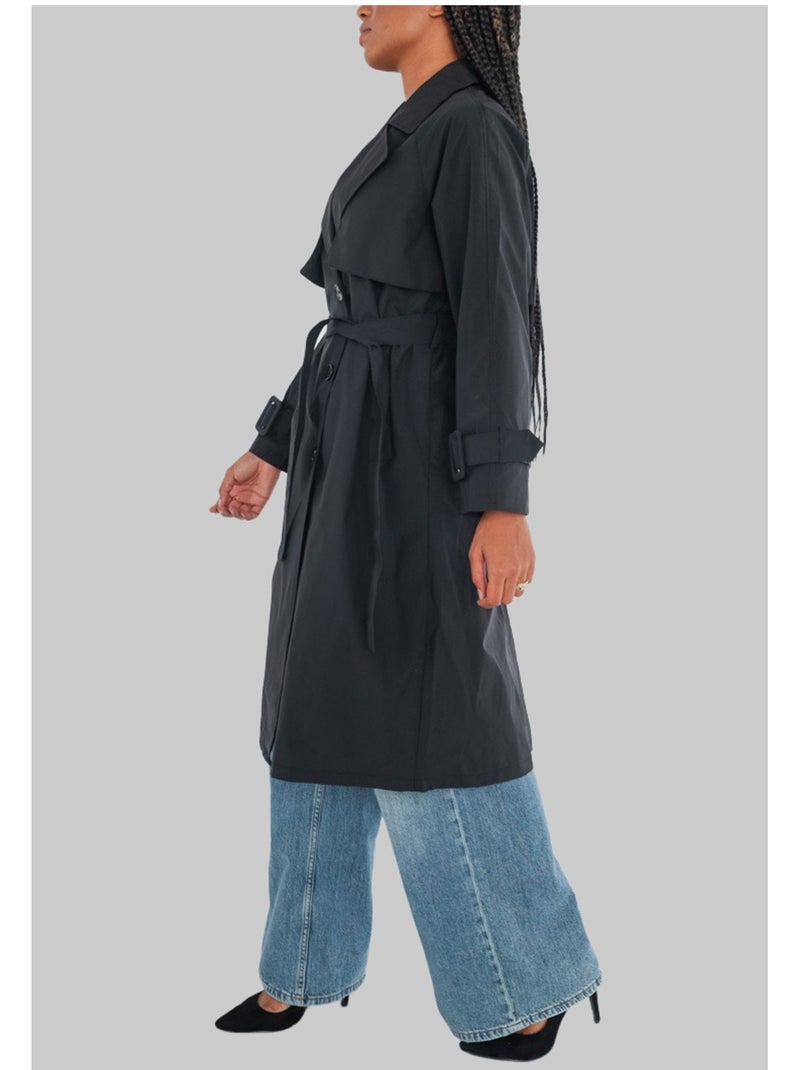Impermeable Kebello Negro Negro - Kiabi