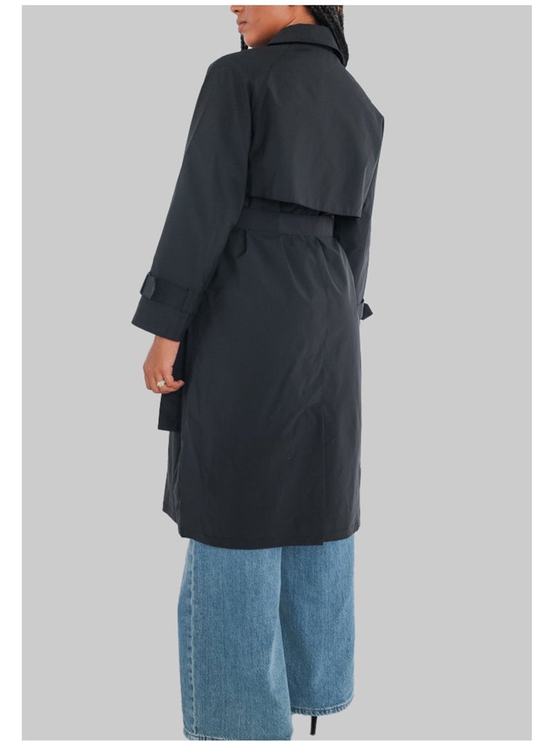 Impermeable Kebello Negro Negro - Kiabi