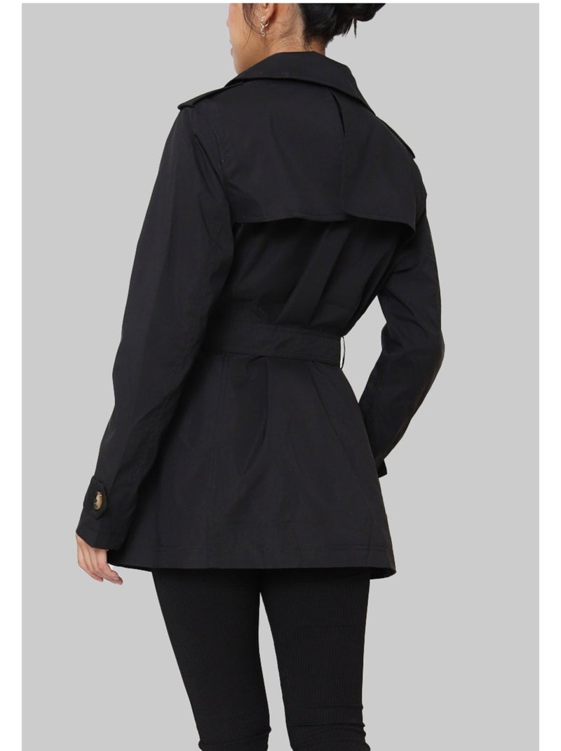 Impermeable Kebello Negro Negro - Kiabi