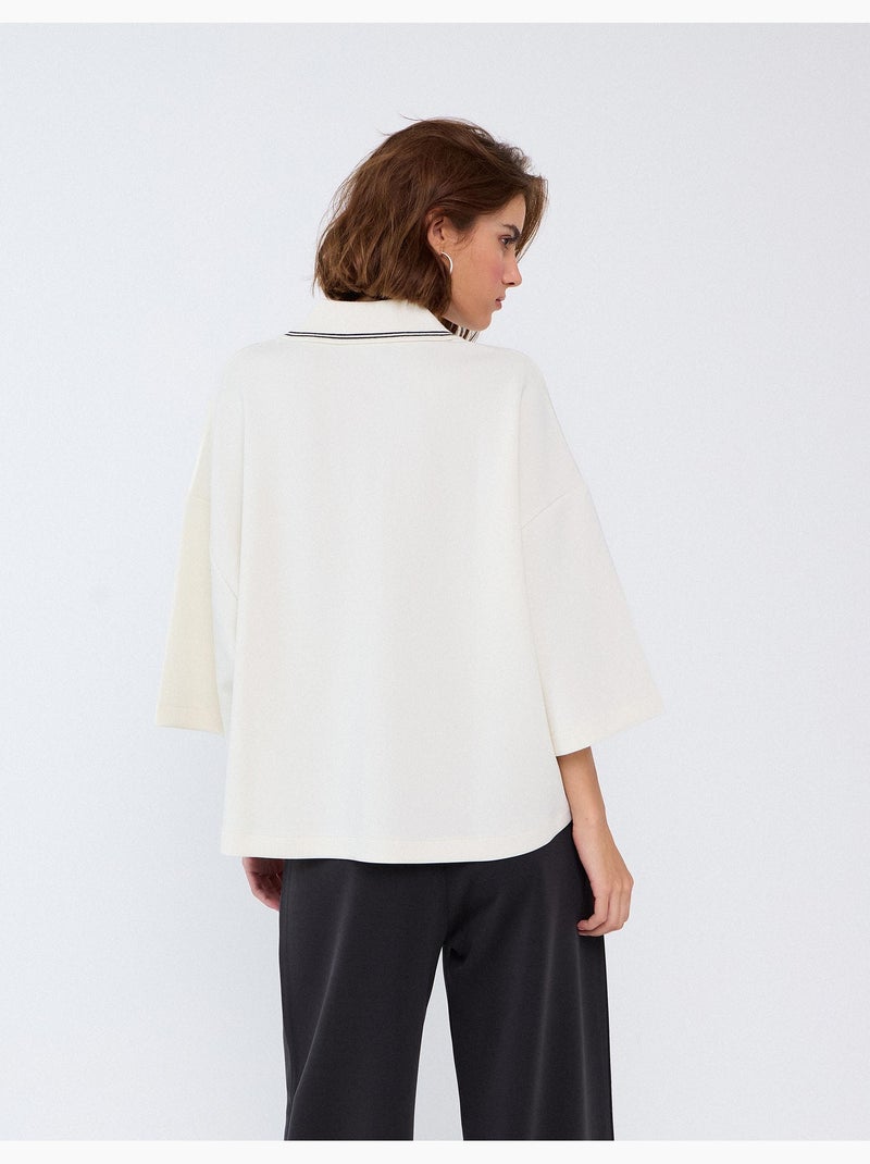 Interbloqueo de polo, mo fashion Beige - Kiabi