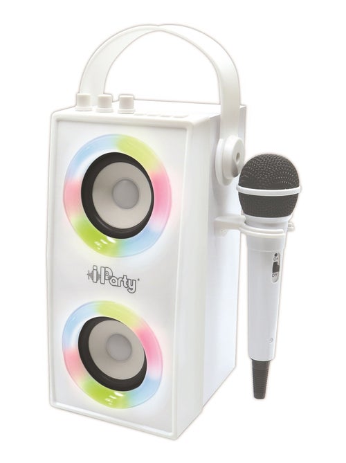 iParty® Trendy Altavoz Bluetooth® puertoátil con micrófono y sorprendentes efectos de luces - Kiabi