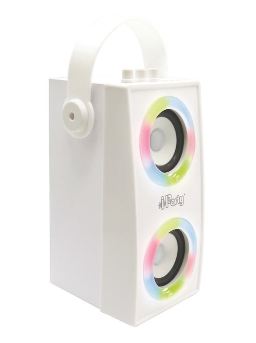 iParty® Trendy Altavoz Bluetooth® puertoátil con micrófono y sorprendentes efectos de luces - Kiabi