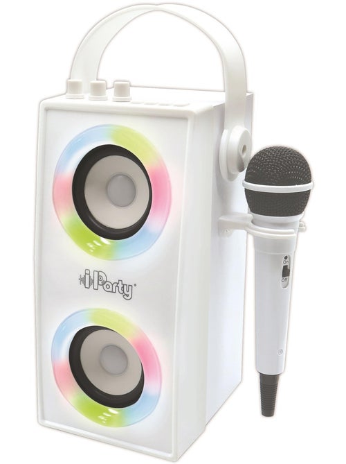 iParty? Trendy Altavoz Bluetooth? puerto?til con micr?fono y sorprendentes efectos de luces - Kiabi