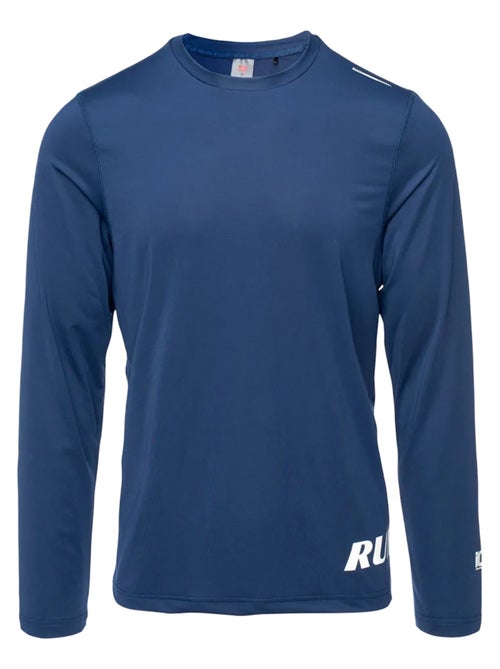 IQ - Camiseta Estise de Manga Larga Corriendo para Hombre - Kiabi IQ - Camiseta Estise de Manga Larga Corriendo para Hombre - Kiabi