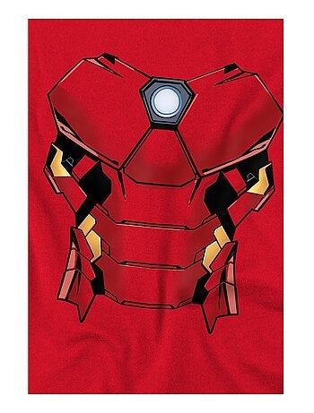 Iron Man - Camiseta Disfraz para Hombre