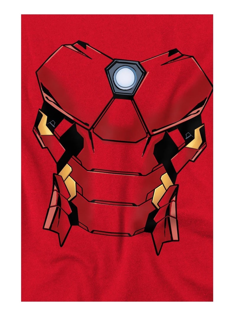 Iron Man - Camiseta Disfraz para Hombre Rojo - Kiabi