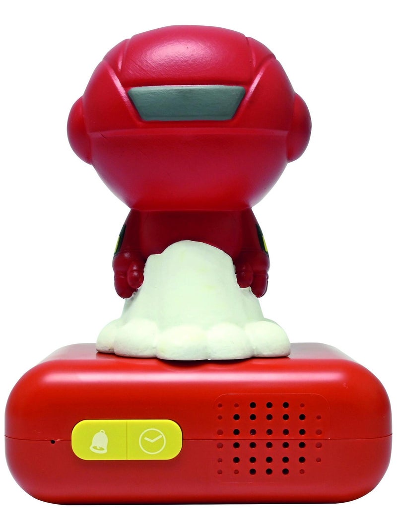 Iron Man Luz nocturna Reloj despertador con sonidos Rojo - Kiabi