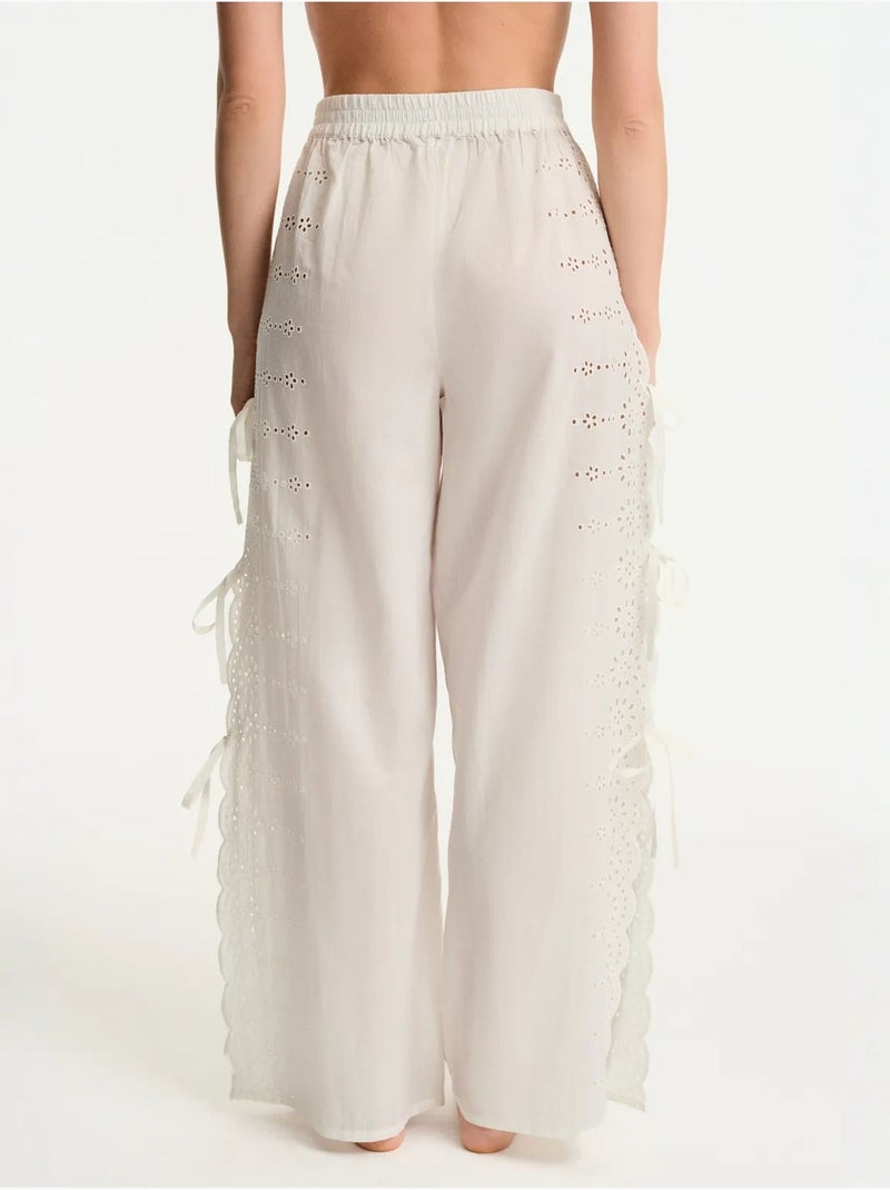 Isaline pantalón penti Blanco - Kiabi